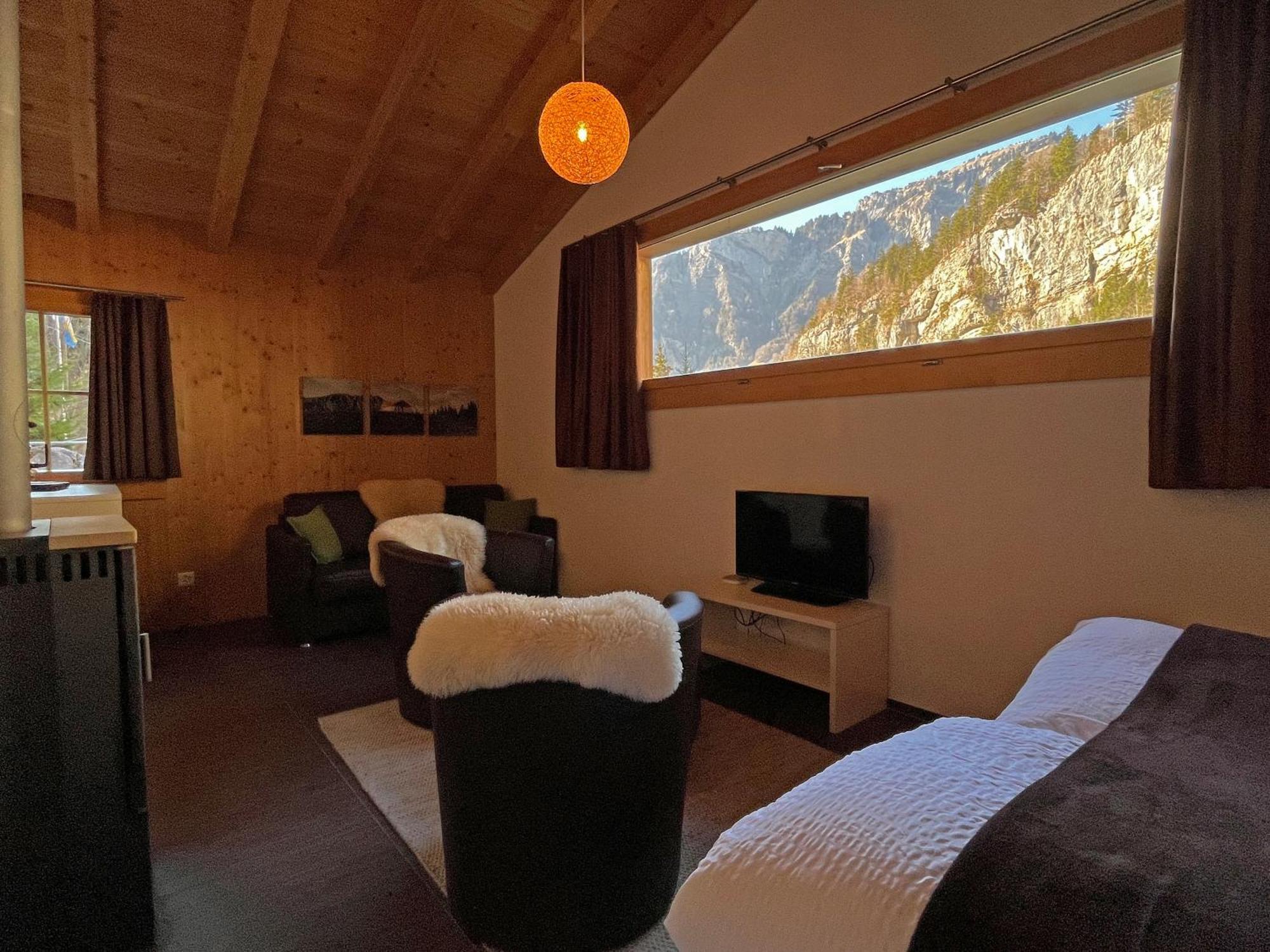 Huettenhotel Husky Lodge Muotathal Kültér fotó