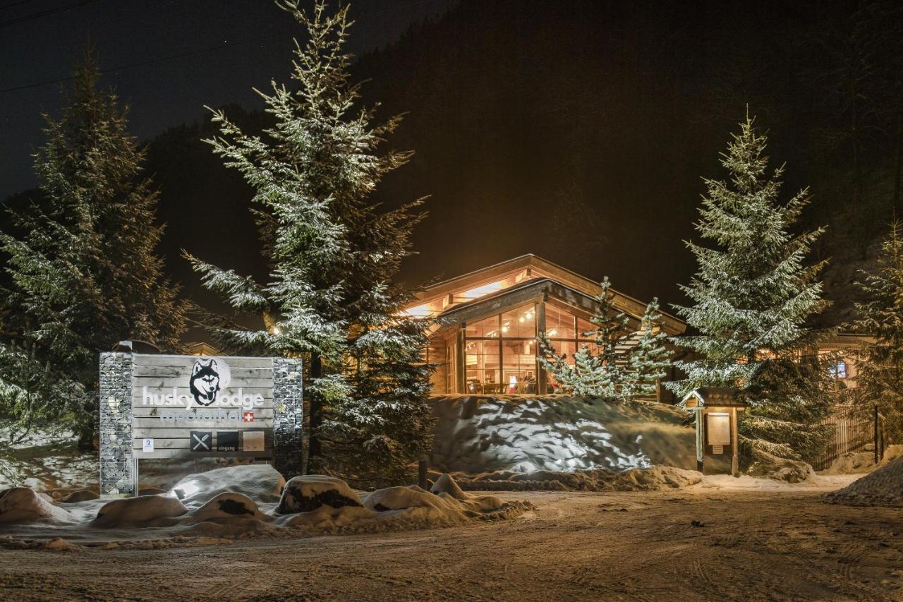 Huettenhotel Husky Lodge Muotathal Kültér fotó